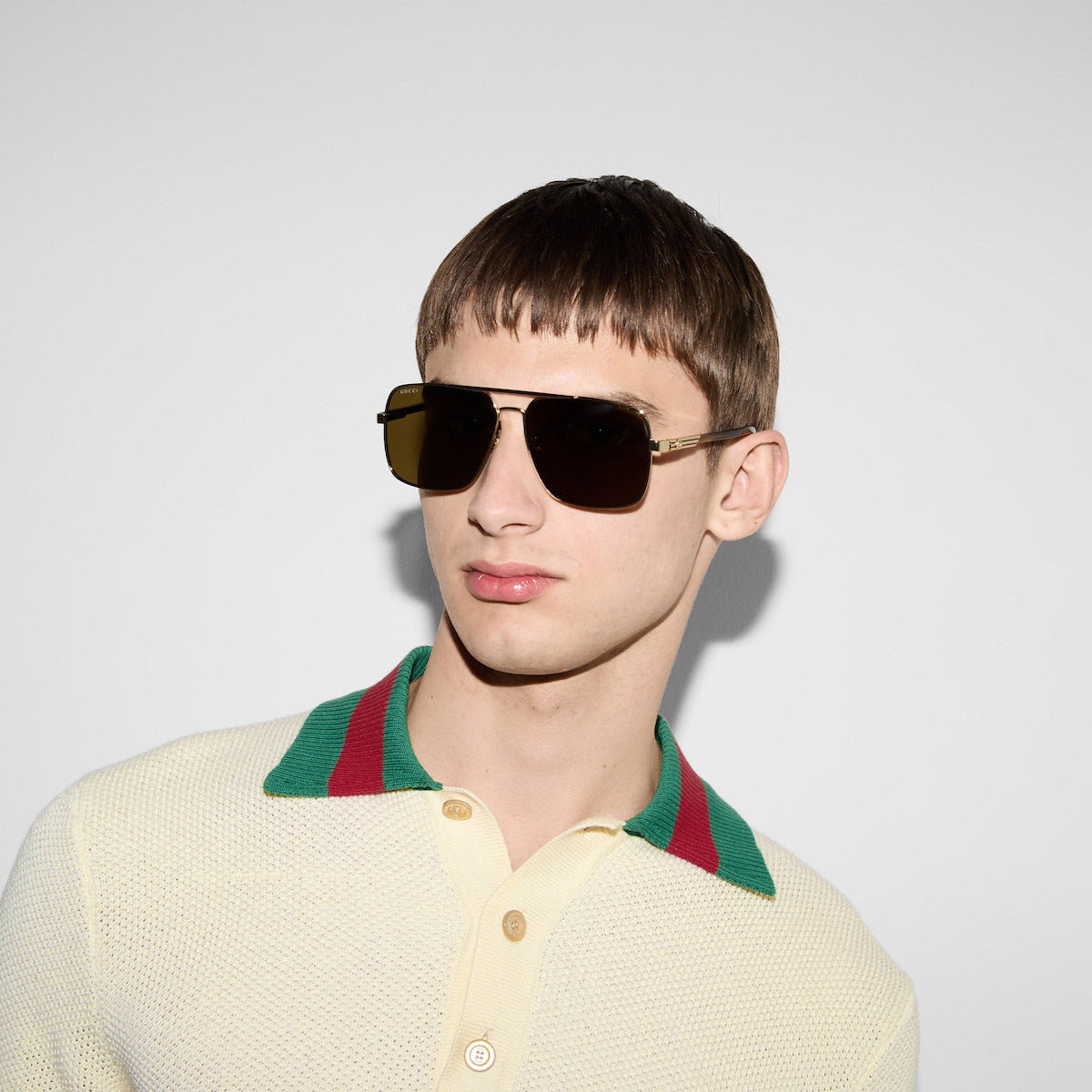 GUCCI SUNGLASSES - GG1289S 002 62 - GOLD/HAVANA