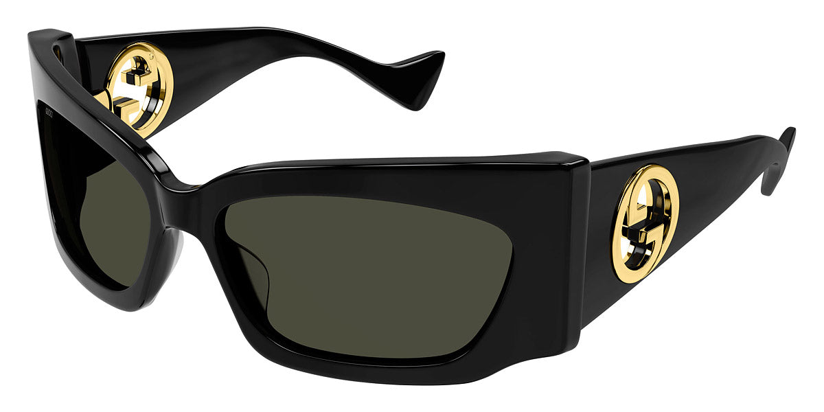 GUCCI SUNGLASSES - GG1412S 001 62 - BLACK