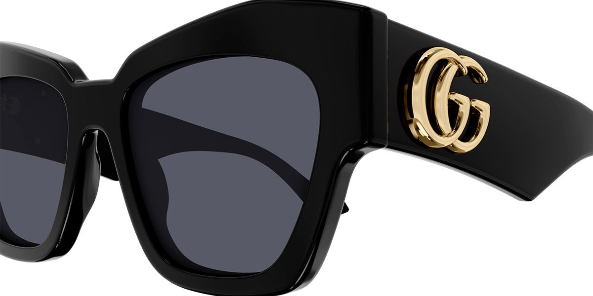 GUCCI SUNGLASSES - GG1422S 001 55 - BLACK