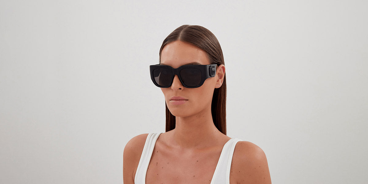 GUCCI SUNGLASSES - GG1545S 001 53 - BLACK