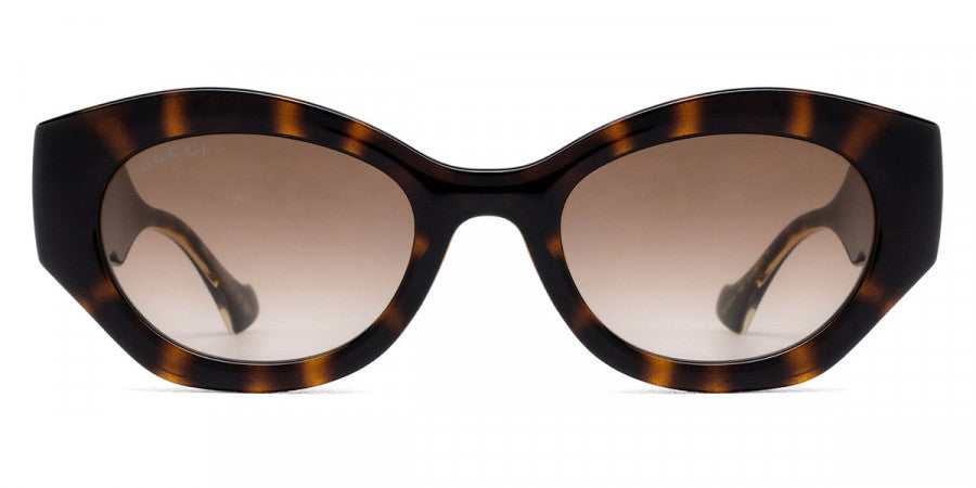 GUCCI SUNGLASSES - GG1553S 002 52 - HAVANA/CRYSTAL