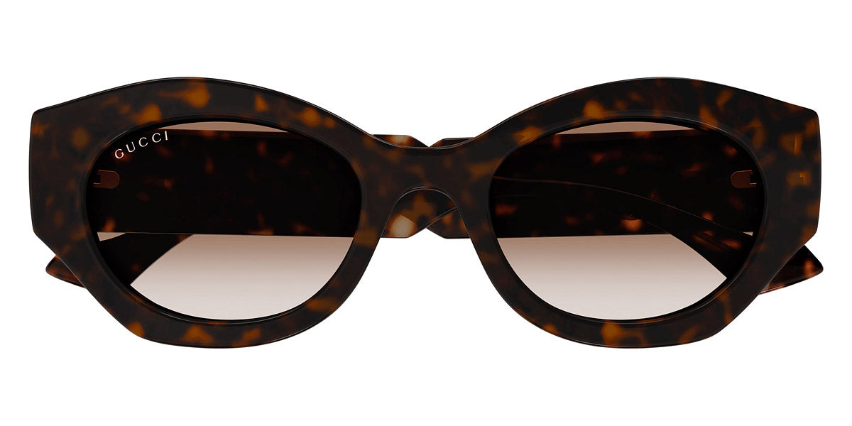 GUCCI SUNGLASSES - GG1553S 002 52 - HAVANA/CRYSTAL