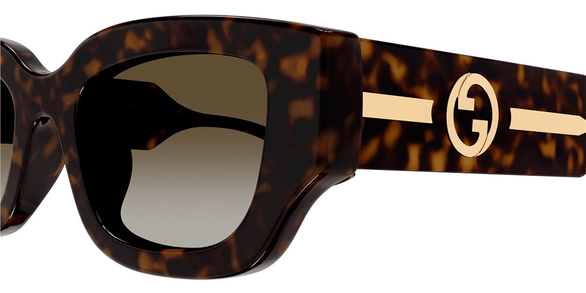 GUCCI SUNGLASSES - GG1558SK 002 51 - HAVANA/CRYSTAL