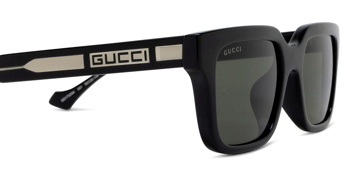 GUCCI SUNGLASSES - GG1732SK 001 55 - BLACK/CRYSTAL