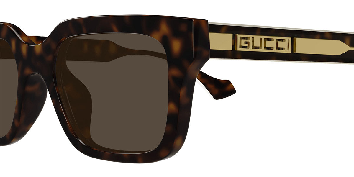 GUCCI SUNGLASSES - GG1732SK 002 55 - HAVANA/YELLOW