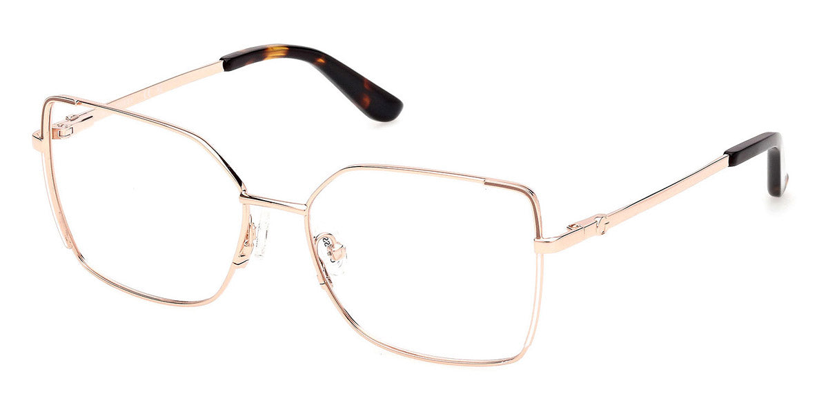 GUESS EYEGLASSES - GU50223 028 55 - Shiny Rose Gold