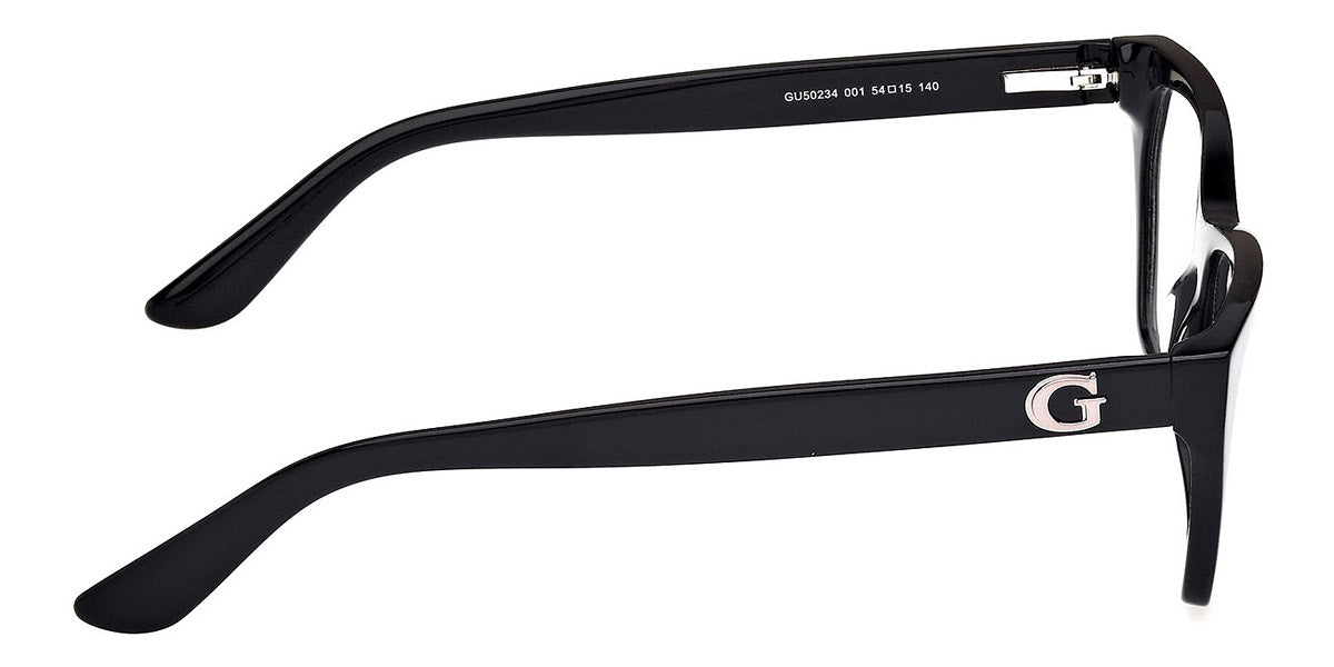 GUESS EYEGLASSES - GU50234 001 54 - Shiny Black