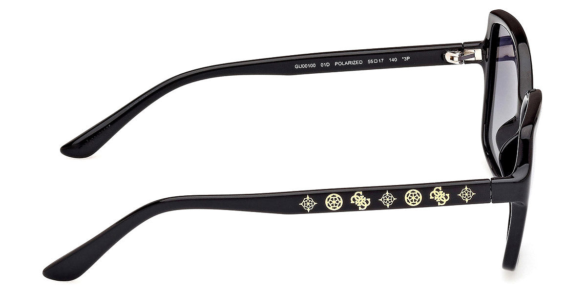 GUESS SUNGLASSES - GU00100 01D 55 - Shiny Black