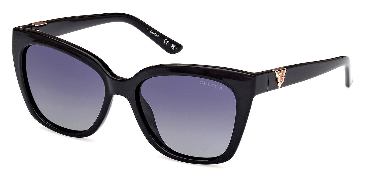 GUESS SUNGLASSES - GU7878 01D 55 - Shiny Black