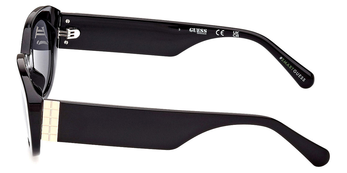 GUESS SUNGLASSES - GU8260 01A 54 - Shiny Black