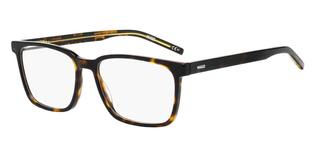 HUGO BOSS EYEGLASSES - HG 1074 0TBB 56 - Havana Pattern Yellow