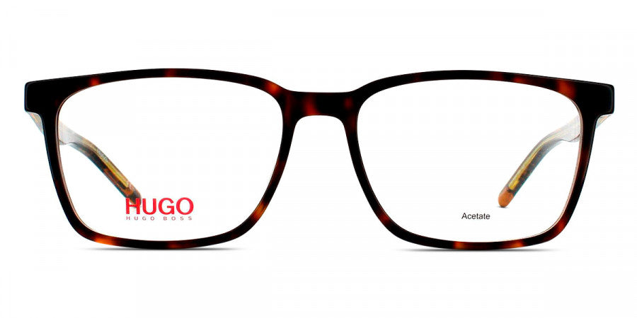 HUGO BOSS EYEGLASSES - HG 1074 0TBB 56 - Havana Pattern Yellow