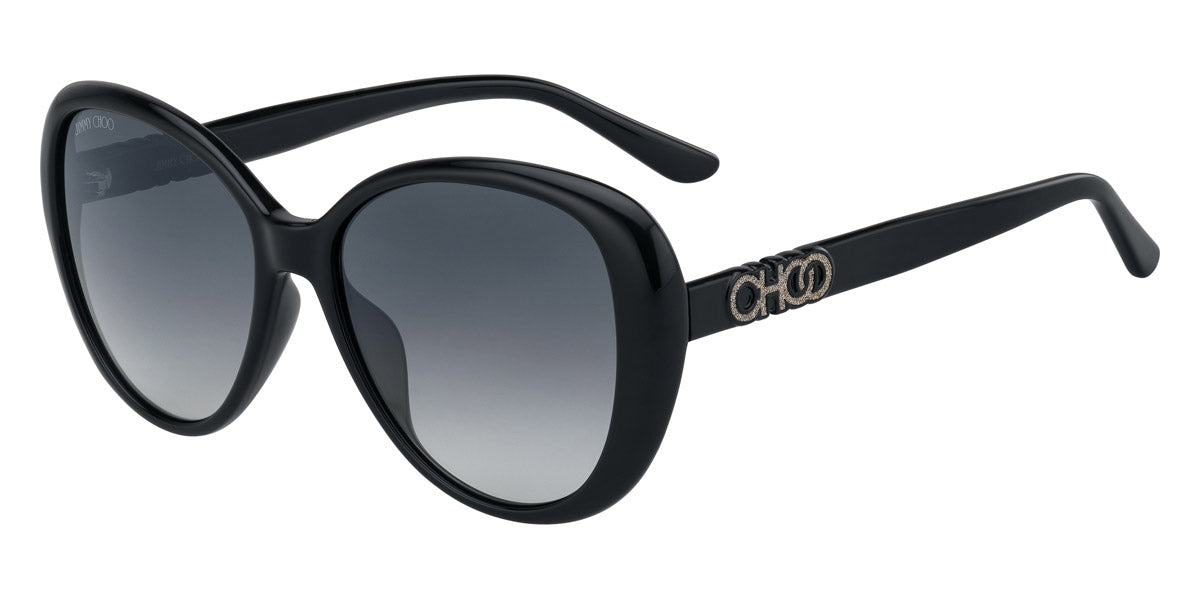JIMMY CHOO SUNGLASSES - Amira/G/S 08079O 57 - Black