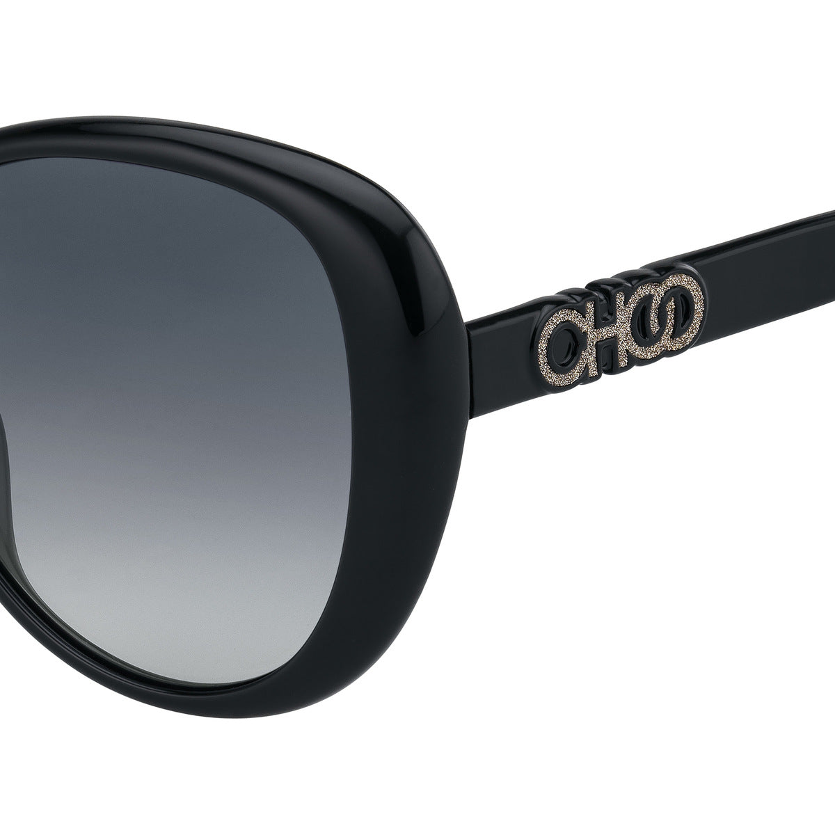 JIMMY CHOO SUNGLASSES - Amira/G/S 08079O 57 - Black