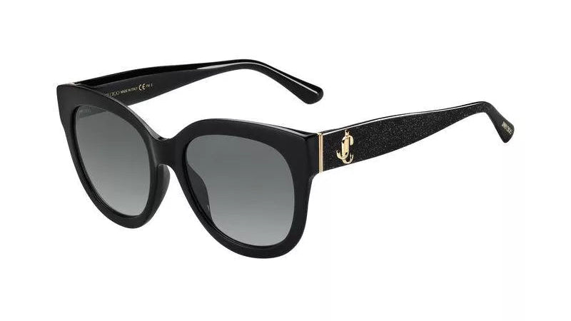 JIMMY CHOO SUNGLASSES - JILL/G/S 0NS89O 54 - Black Glitter