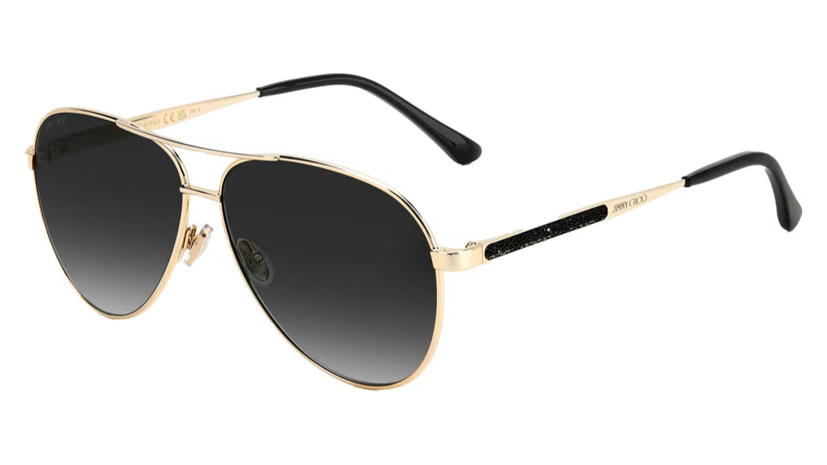 JIMMY CHOO SUNGLASSES - JIMENA/S 02M29O 60 - Black Gold