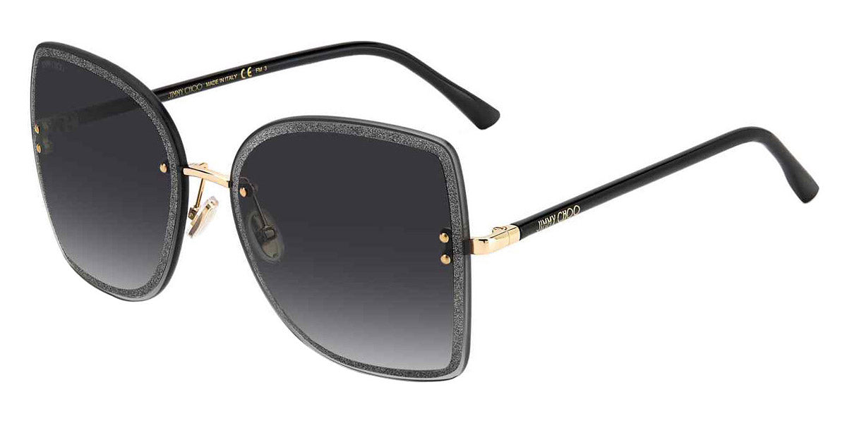 JIMMY CHOO SUNGLASSES - LETI/S 02M29O 62 - Black Gold