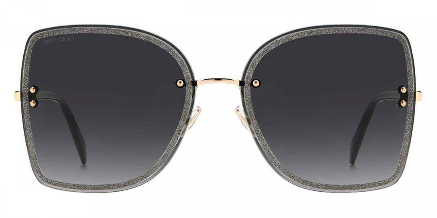 JIMMY CHOO SUNGLASSES - LETI/S 02M29O 62 - Black Gold