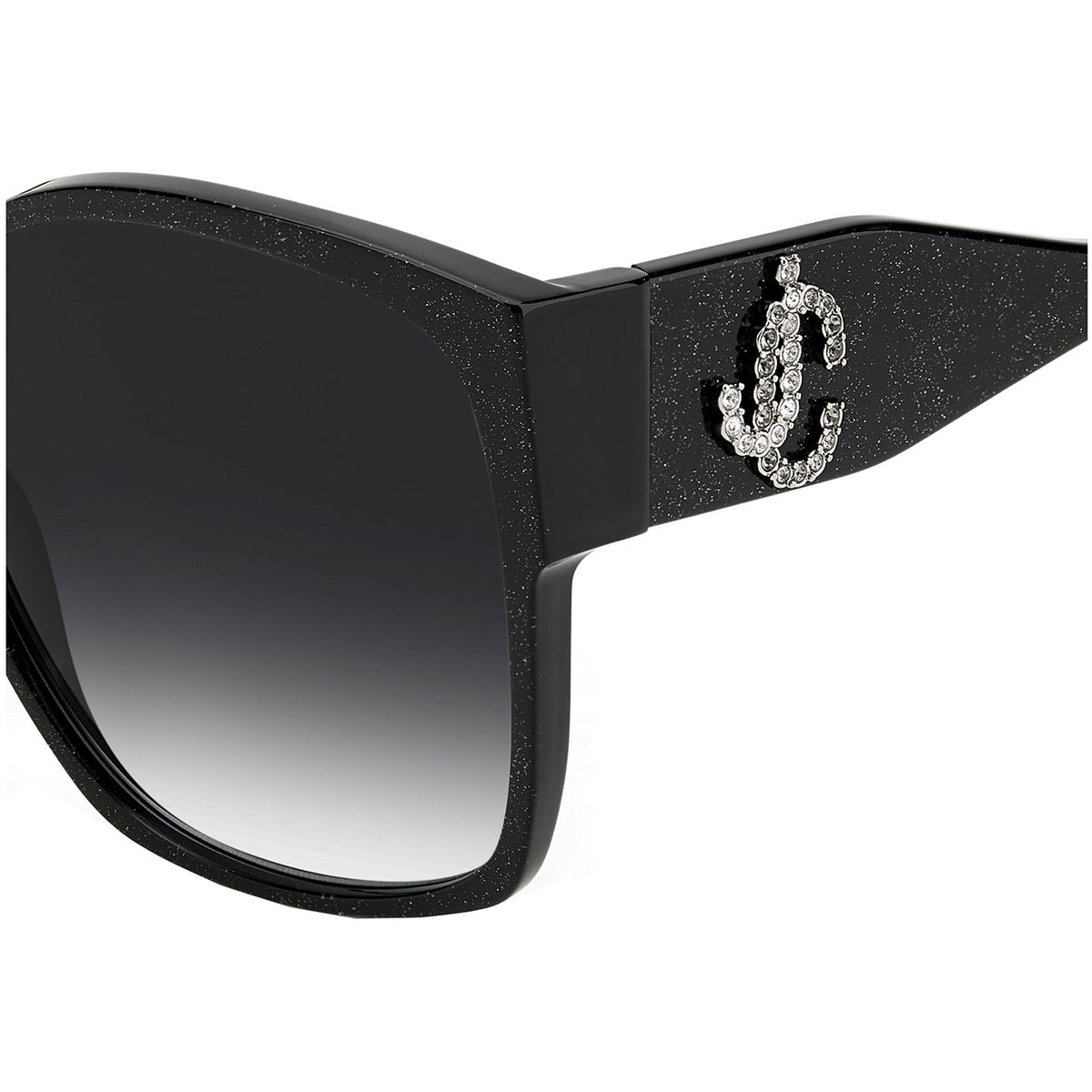 JIMMY CHOO SUNGLASSES - NOEMI/S 0DXF9O 61 - Glitter Black