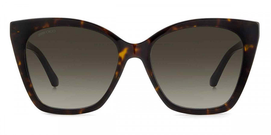JIMMY CHOO SUNGLASSES - RUA/G/S 0086HA 56 - Havana