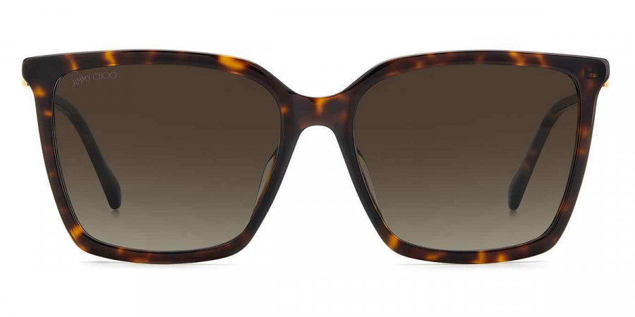 JIMMY CHOO SUNGLASSES - TOTTA/G/S 0086HA 56 - Havana