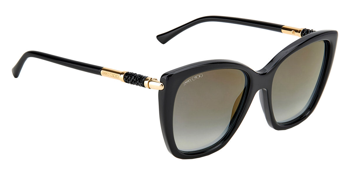 JIMMY CHOO SUNGLASSSES - ROSE/S 0807FQ 55 - Black