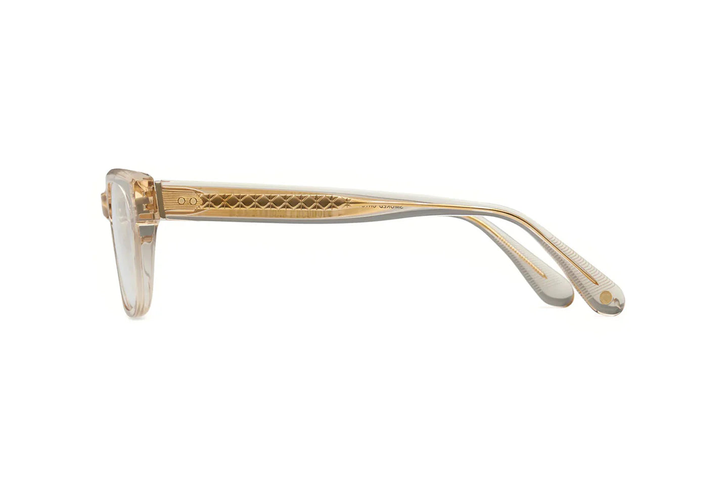 LUNETTERIE GENERALE EYEGLASSES - ARCHITECT - SMOKED CRYSTAL 52