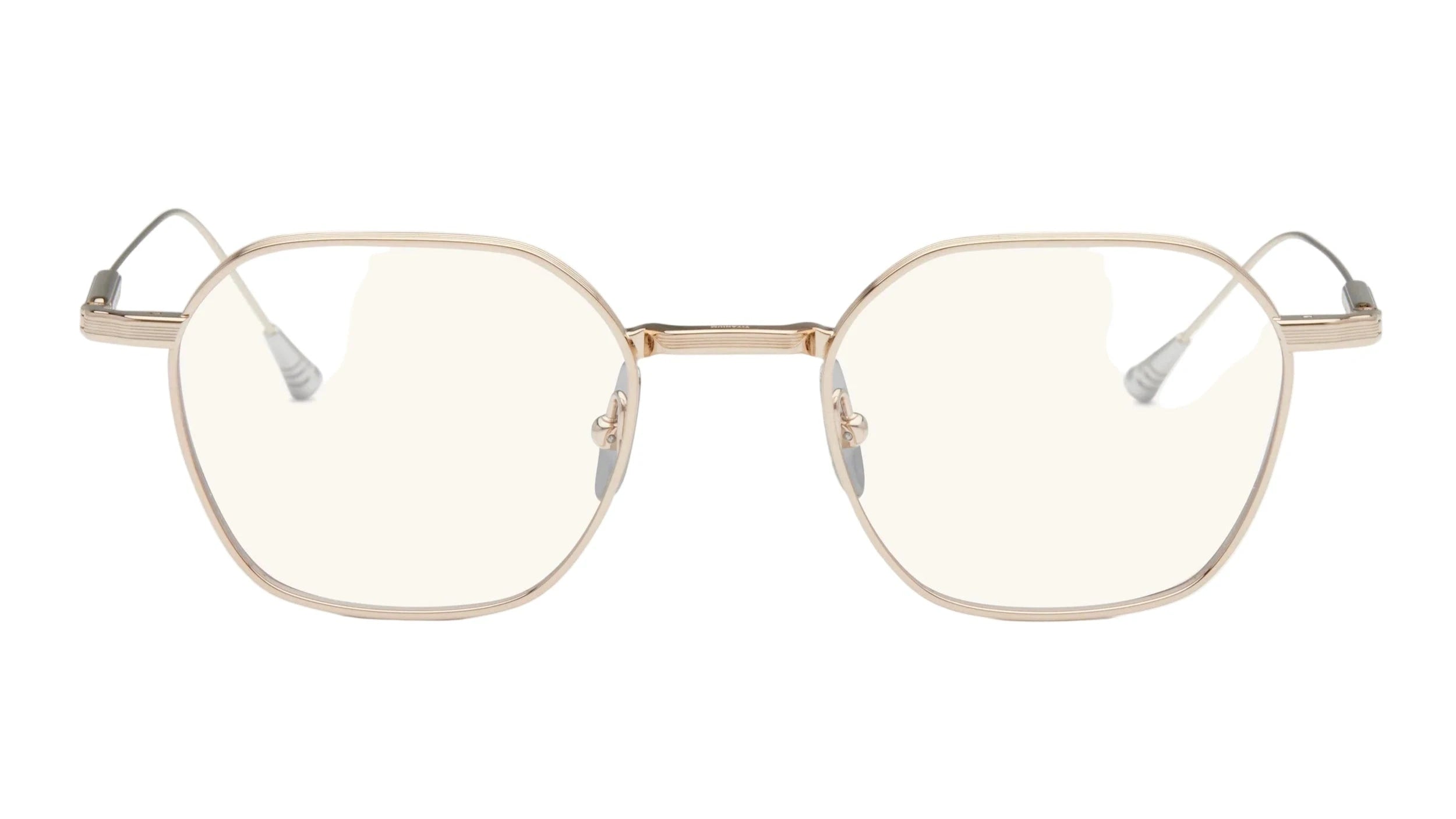 LUNETTERIE GENERALE EYEGLASSES - CAVALIER SEUL - CHAMPAGNE/PALLADIUM 50
