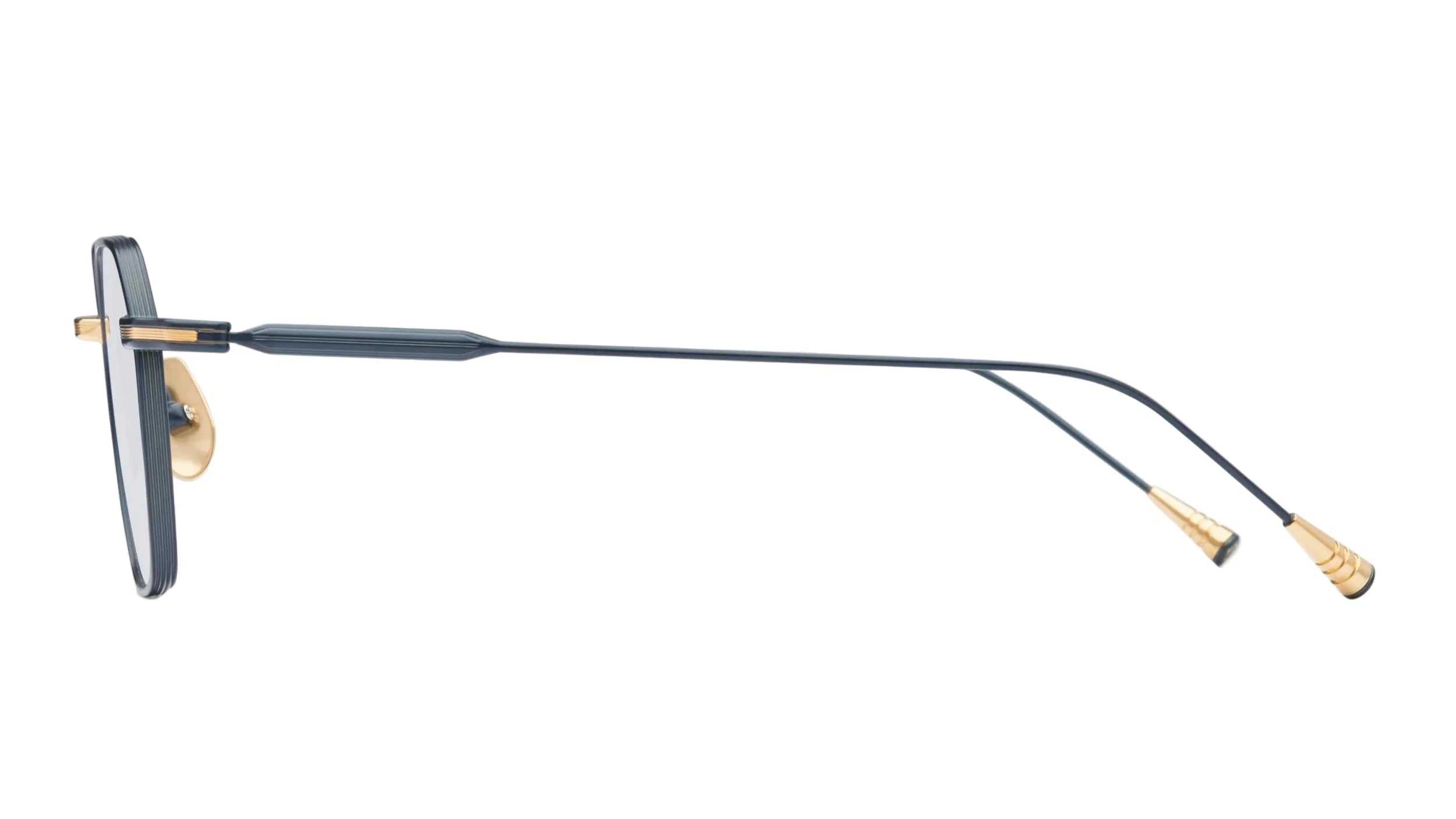 LUNETTERIE GENERALE EYEGLASSES - CAVALIER SEUL - GOLD & BLUE 18K 50