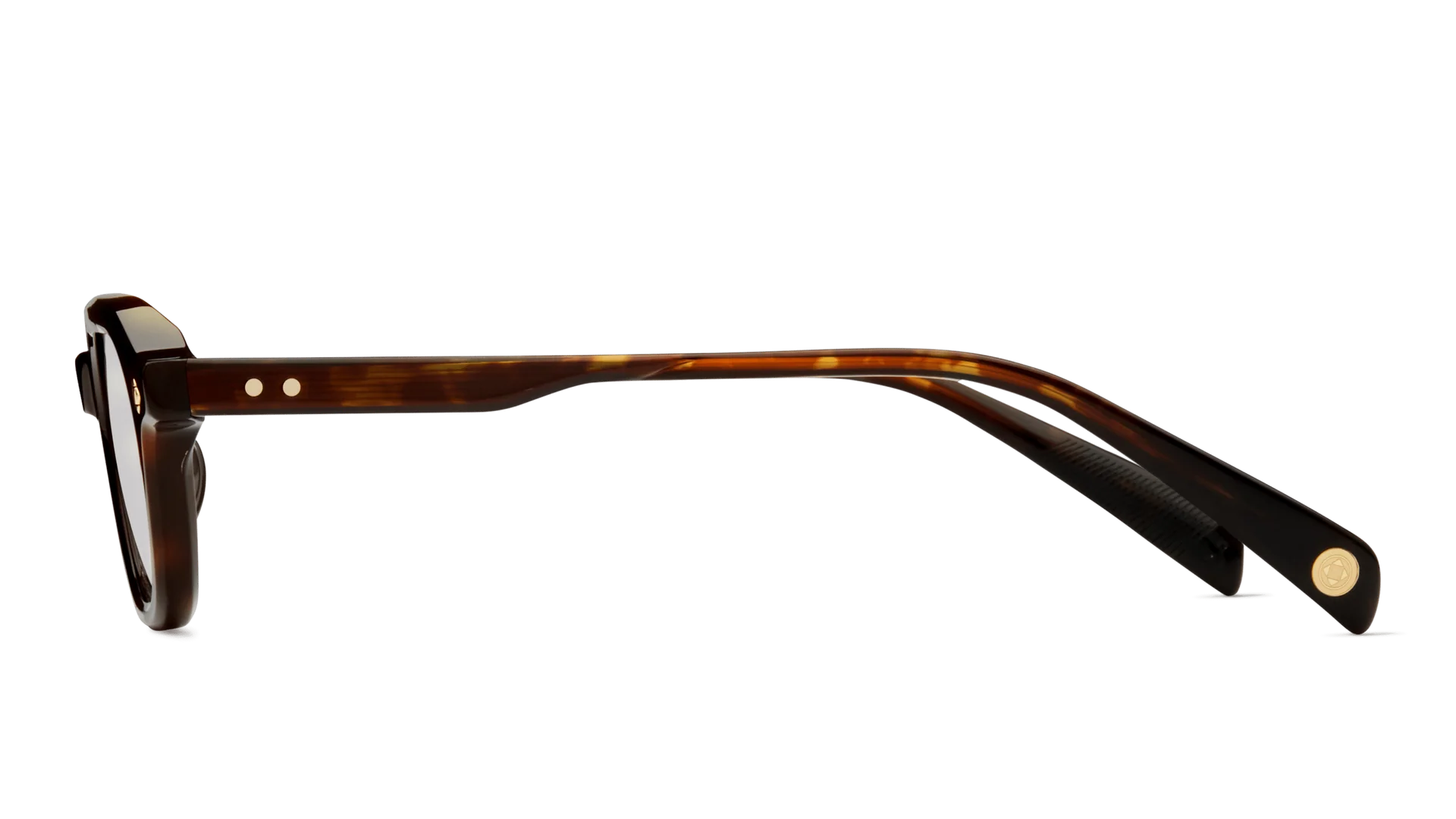 LUNETTERIE GENERALE EYEGLASSES - DOLCE FAR NIENTE DARK TORTOISE/18K GOLD