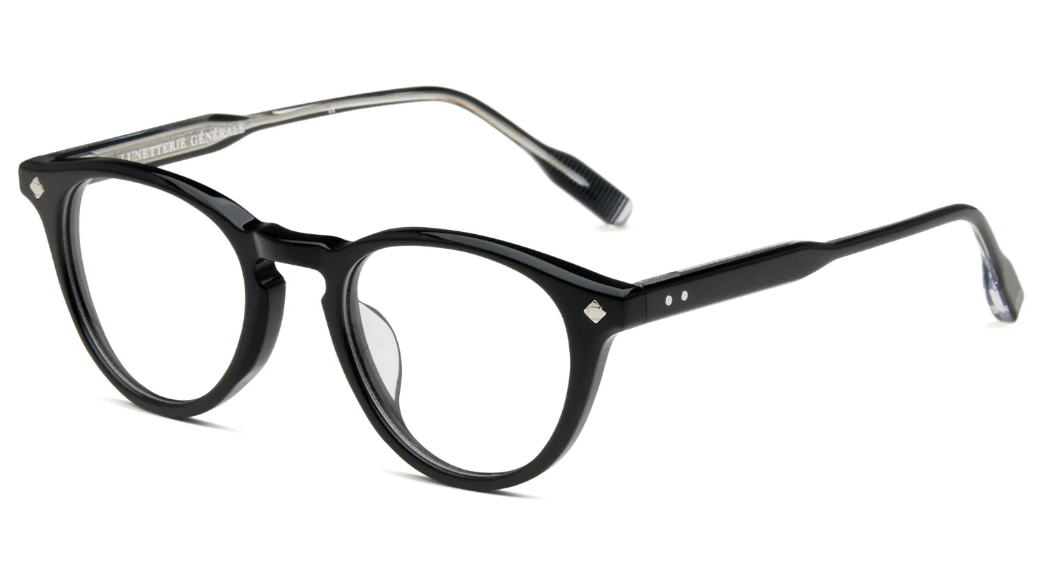 LUNETTERIE GENERALE EYEGLASSES - DOLCE VITA BLACK/PALLADIUM