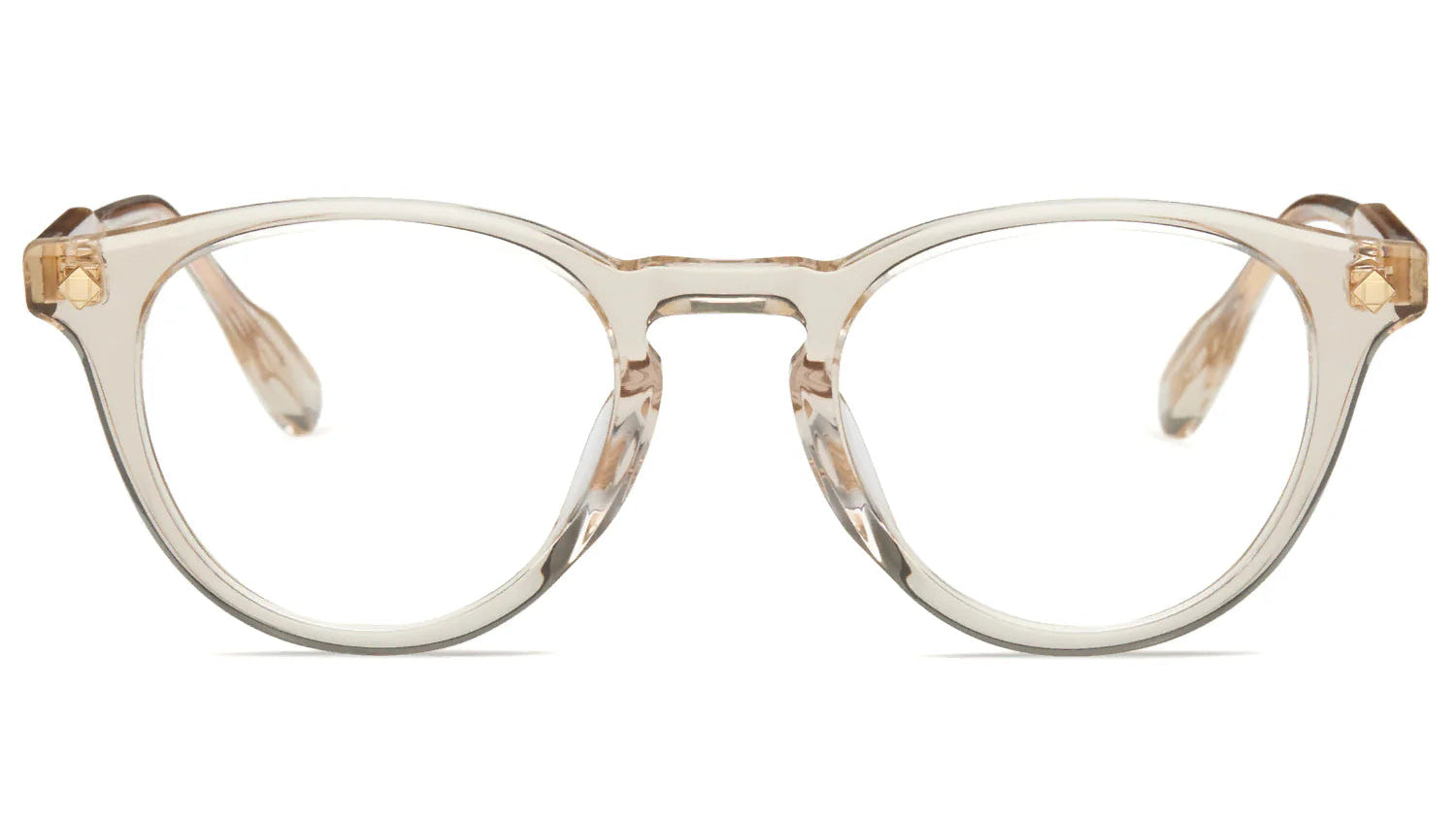 LUNETTERIE GENERALE EYEGLASSES - DOLCE VITA SMOKED CRYSTAL/18K GOLD