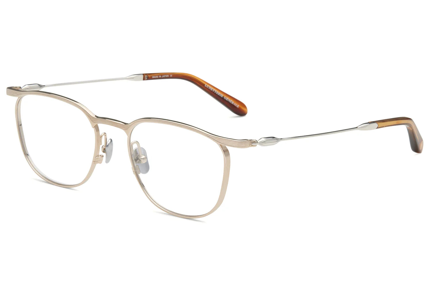 LUNETTERIE GENERALE EYEGLASSES - ELDORADO WHITE GOLD/PALLADIUM 52