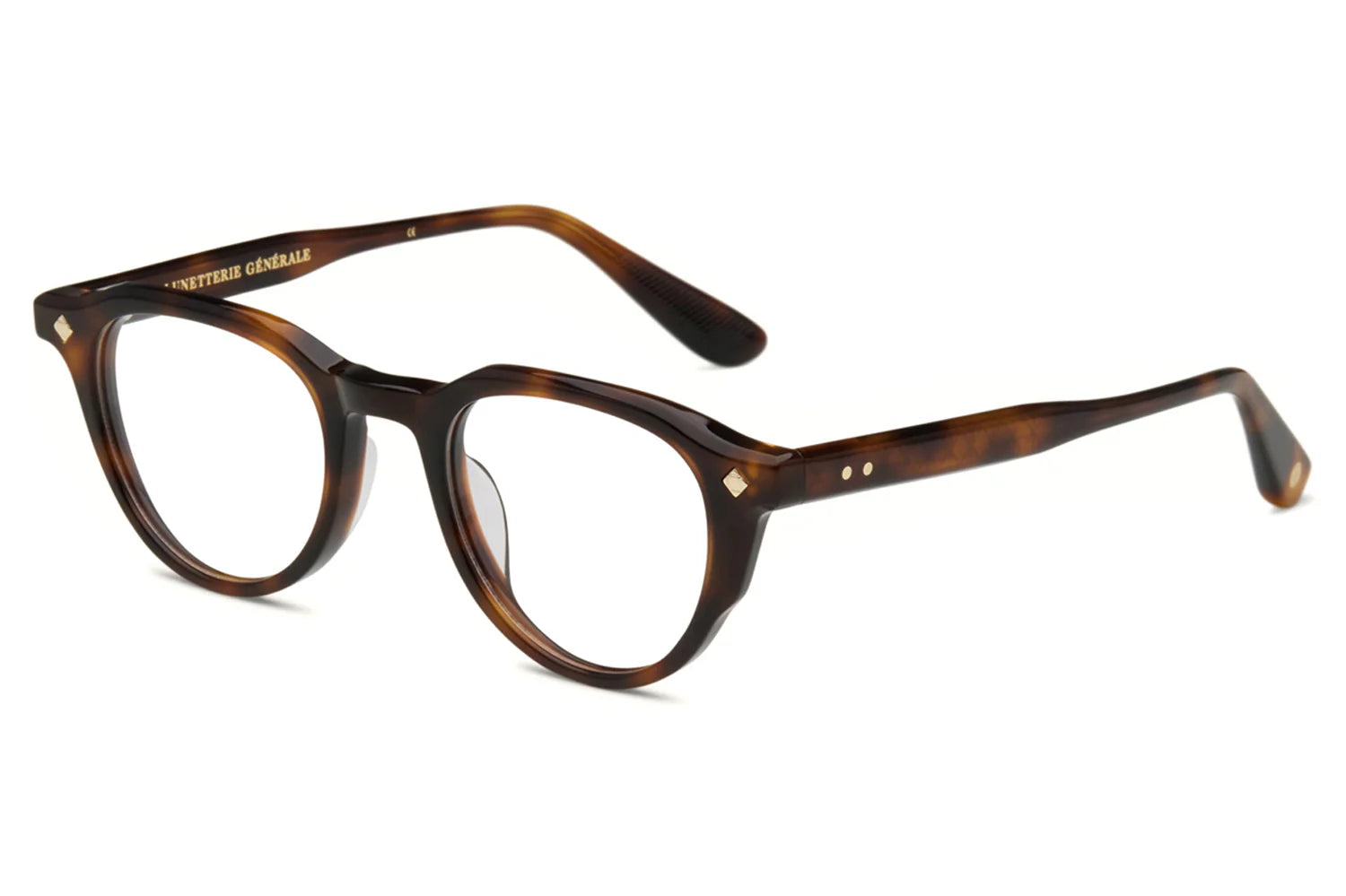 LUNETTERIE GENERALE EYEGLASSES - ENFANT TERRIBLE 2022 M TORTOISE/14K GOLD 48