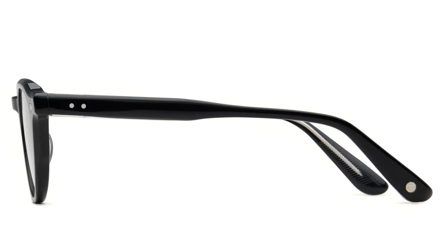 LUNETTERIE GENERALE EYEGLASSES - ENFANT TERRIBLE - BLACK/PALLADIUM 48