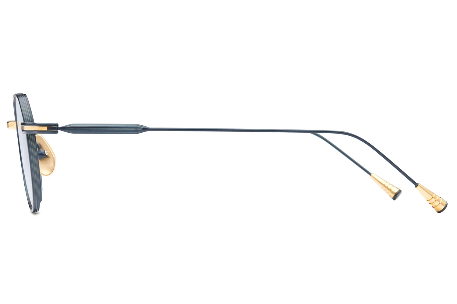 LUNETTERIE GENERALE EYEGLASSES - MIRAGE GOLD & BLUE 49