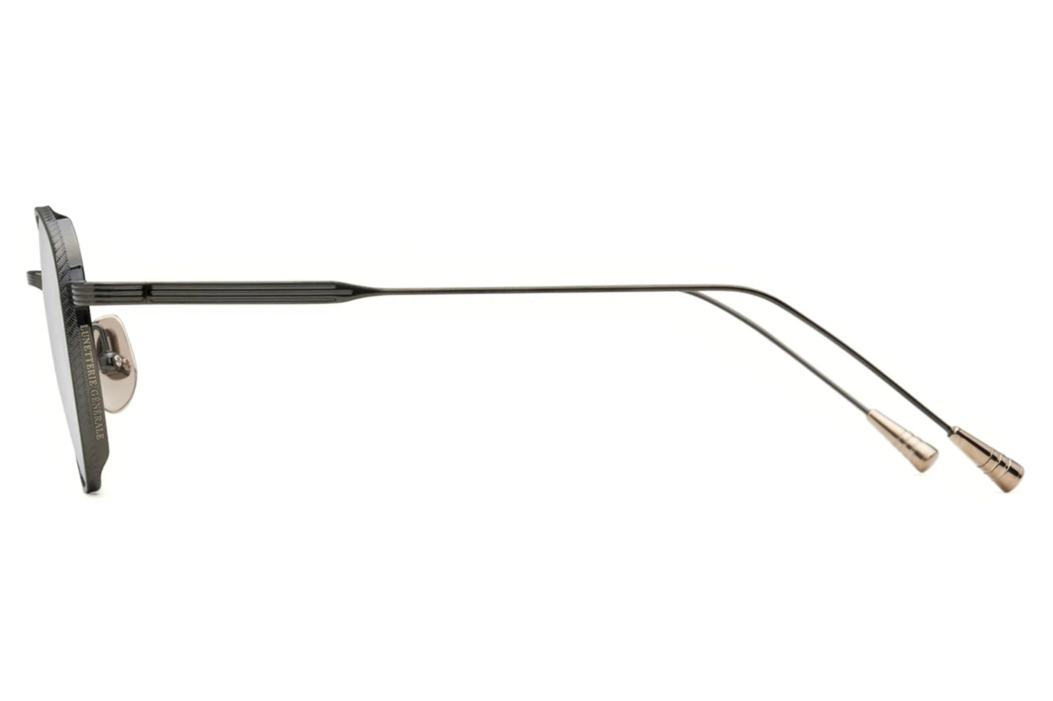 LUNETTERIE GENERALE EYEGLASSES - STUDIO 54 GUN METAL/18K GOLD 50