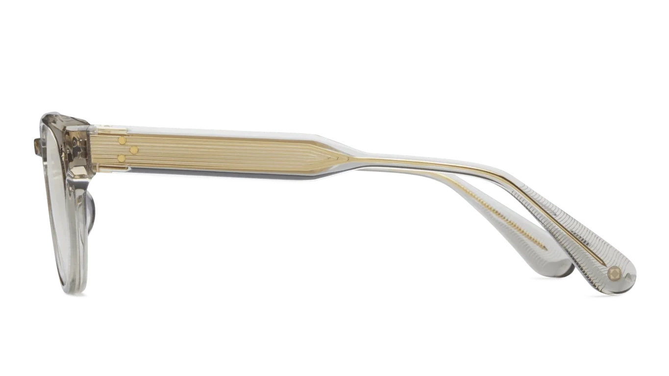 LUNETTERIE GENERALE EYEGLASSSES - GOLDEN HOUR BEIGE CRYSTAL/24K GOLD 50