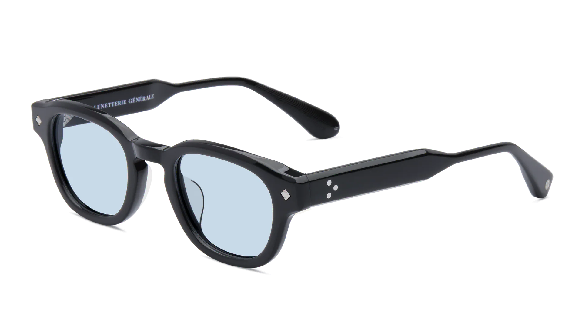 LUNETTERIE GENERALE SUNGLASSES - APERO AU SOLEIL BLACK/PALLADIUM 48