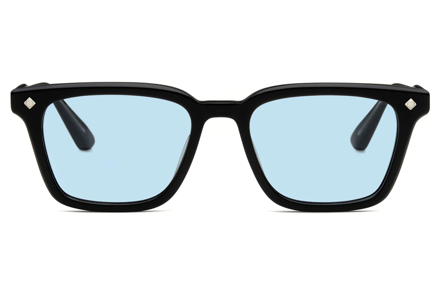 LUNETTERIE GENERALE SUNGLASSES - ARCHITECT BLACK/PALLADIUM/BLUE 52