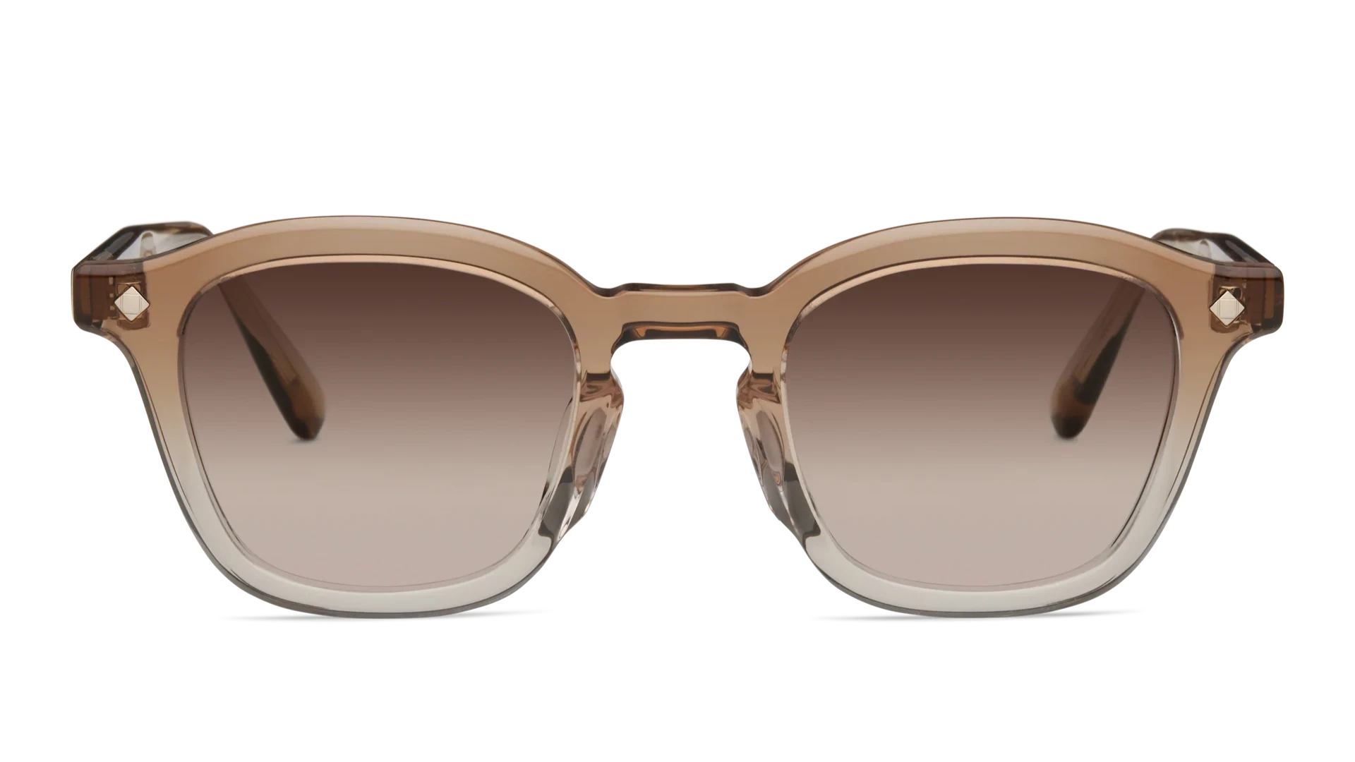 LUNETTERIE GENERALE SUNGLASSES - COGNAC SMOKED/CRYSTAL 48