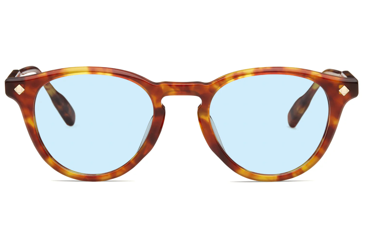 LUNETTERIE GENERALE SUNGLASSES - DOLCE VITA 2022 M VINTAGE TORTOISE/14K GOLD SOLID 48