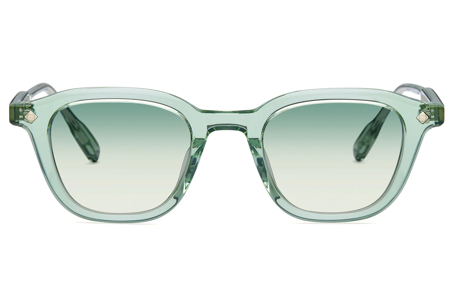 LUNETTERIE GENERALE SUNGLASSES - ENIGMA SMOKE CRYSTAL/BLUE GREEN 47