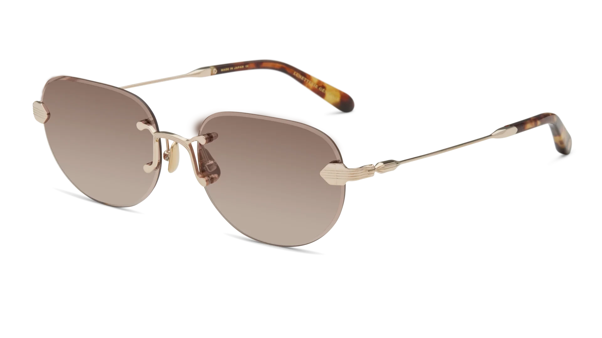 LUNETTERIE GENERALE SUNGLASSES - LOST IN TRANSLATION TORTOISE CHAMPAGNE 55