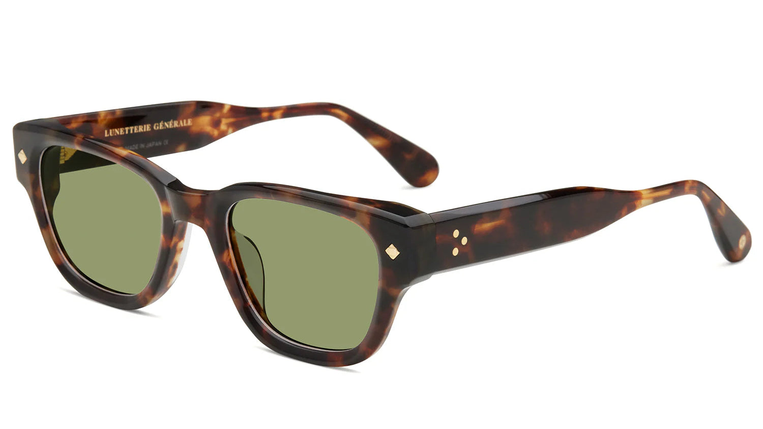 LUNETTERIE GENERALE SUNGLASSES - MINUIT MOINS UNE MEDIUM TORTOISE 54