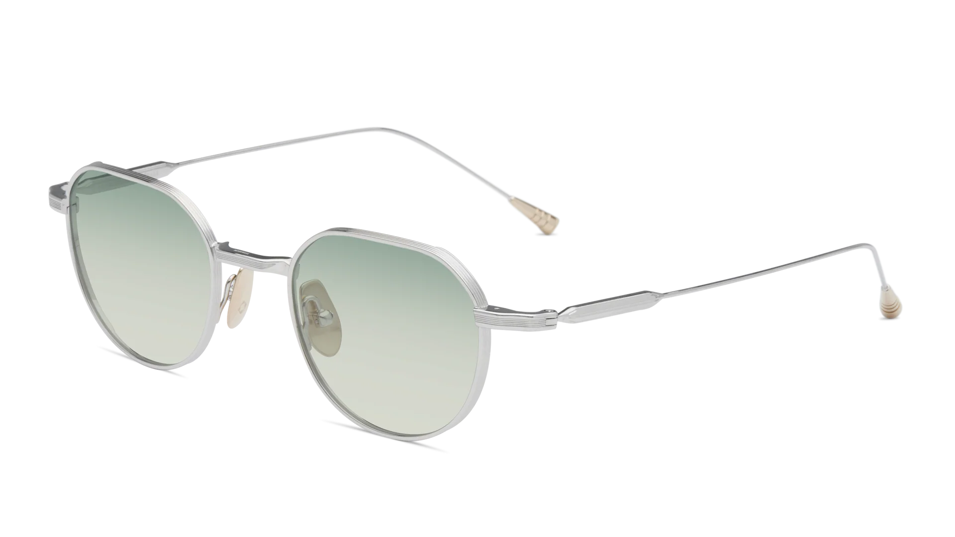 LUNETTERIE GENERALE SUNGLASSES - MIRAGE PALLADIUM CHAMPAGNE/BGREEN 49