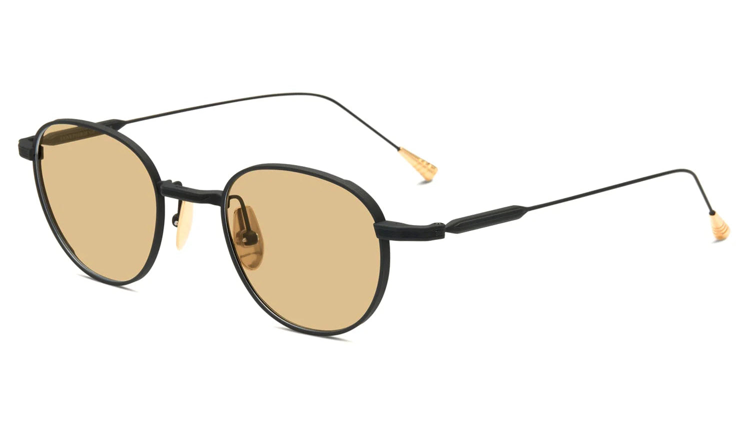 LUNETTERIE GENERALE SUNGLASSES - NO TIME TO DIE BRUSHED PALLADIUM/16K GOLD BLUE 49