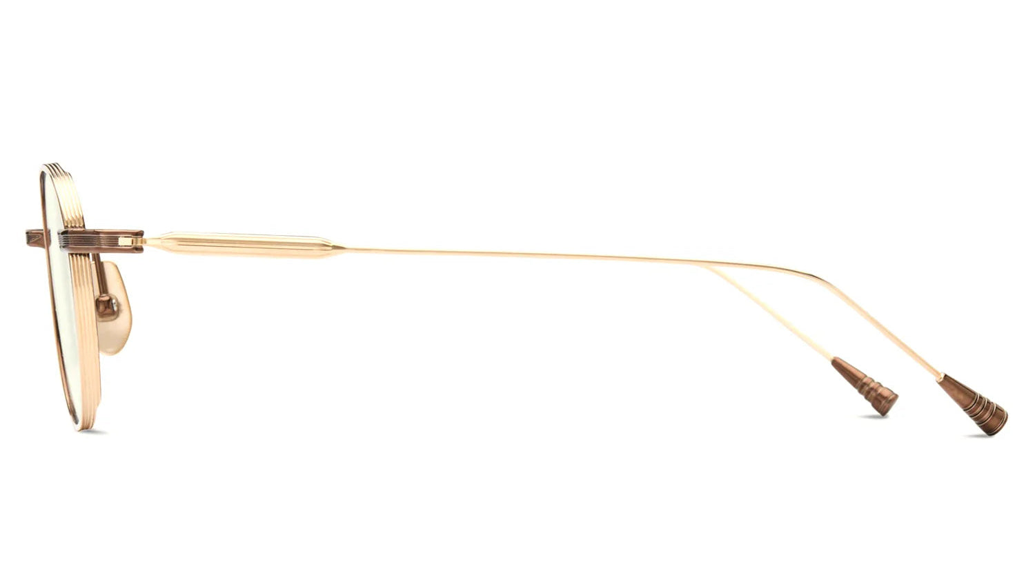 LUNETTERIE GENERALE SUNGLASSES - NO TIME TO DIE GOLD & BRONZE /GREEN 49