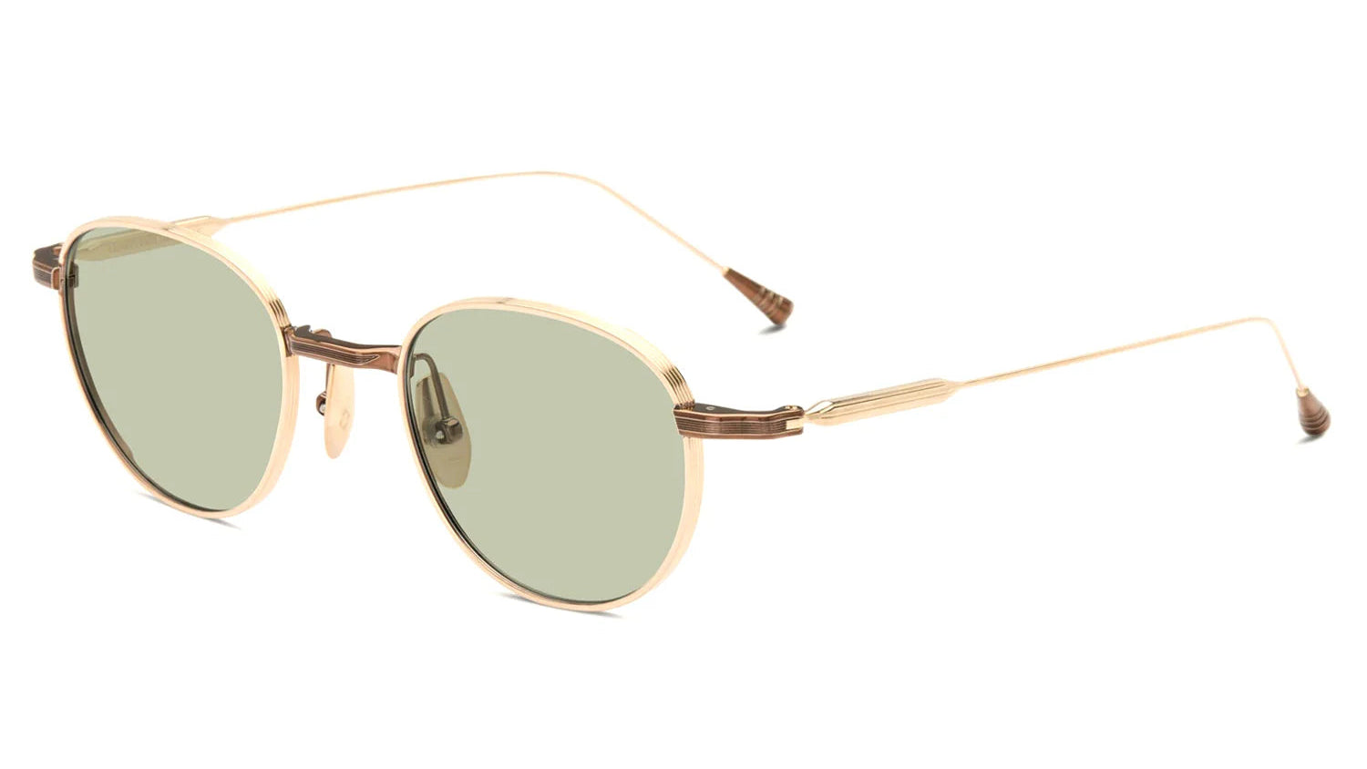 LUNETTERIE GENERALE SUNGLASSES - NO TIME TO DIE GOLD & BRONZE /GREEN 49
