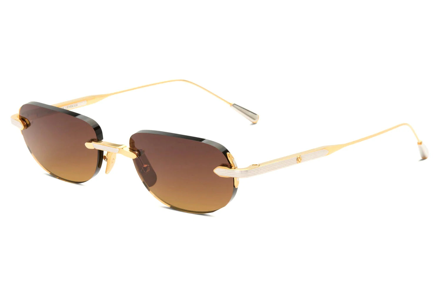 LUNETTERIE GENERALE SUNGLASSES - ST-TROPEZ 18K GOLD PALLADIUM 55